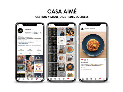 Casa Aimé - Redes Sociales - Redes Sociales