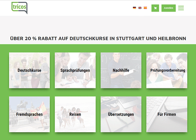 Webdesign tricos - Webseitengestaltung
