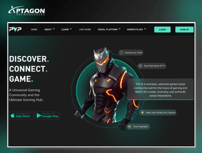 Web and Mobile App Development PvP Gamehub - Ergonomy (UX/UI)