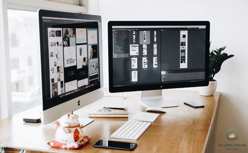 My good feeling - Ventures | Webdesign cover