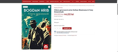 Tritonic.ro — WooCommerce bookstore for a publishing house - E-commerce