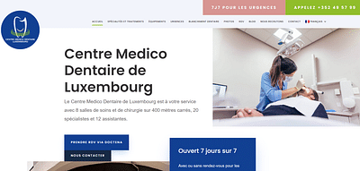 Centre Médico Dentaire - Digital Strategy