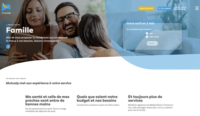 Réalisation site internet avec parcours tarifiant - Estrategia digital