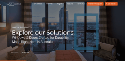 Website Development - ArchWindows - Website Creation