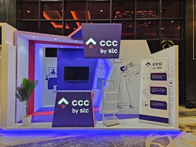 CCC By STC Booth - Reclame
