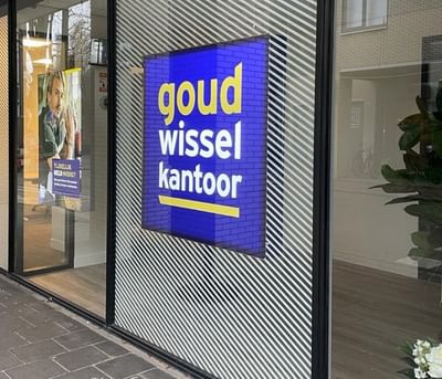Goudwisselkantoor: public relations - Relations publiques (RP)