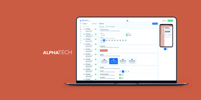 Alphatech | Customized App Builder - Web Application