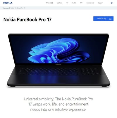 Nokia PureBook Pro - Lancement CES 2022 - Production Vidéo
