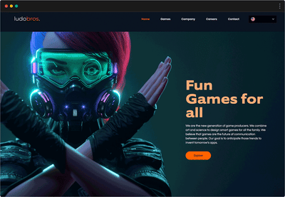 Ludobros - Création de site internet