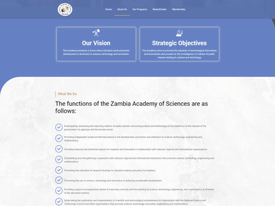 Corporate Information Website - Création de site internet