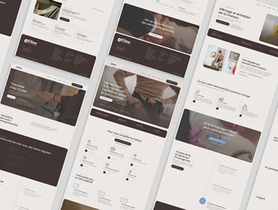 Icline — Marque, site et SEO local pour des services à domicile - Image de marque & branding