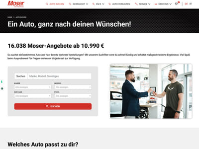 Sviluppo sito WordPress multilingua per la concessionaria Das Autohaus - Applicazione web