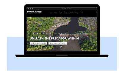 ProLates Ecommerce Website - Website Creation