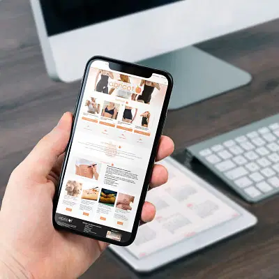 Création de site internet - Abricot Compression - Publicité