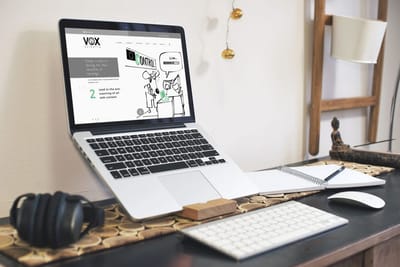 Vox Scientia campaign website - Ergonomie (UX/UI)