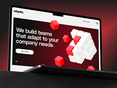 Adaptiq — International IT company - Motion-Design