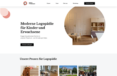 Relaunch Website | Palabra Logopädie Praxisgruppe - Creación de Sitios Web