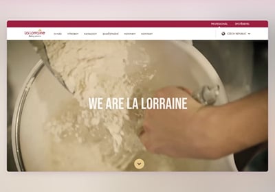 La Lorraine: 3 Inherited Web Platforms, Run Since 2019 - Création de site internet