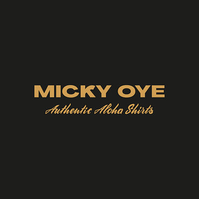 Mickey Oye — Brand Identity & Webshop - Copywriting