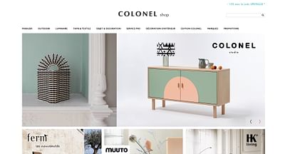 Site E-commerce MonColonel.fr