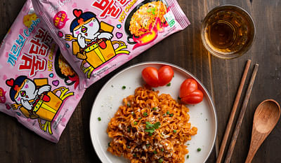 Social Media Campaign for SamYang - Content Strategy