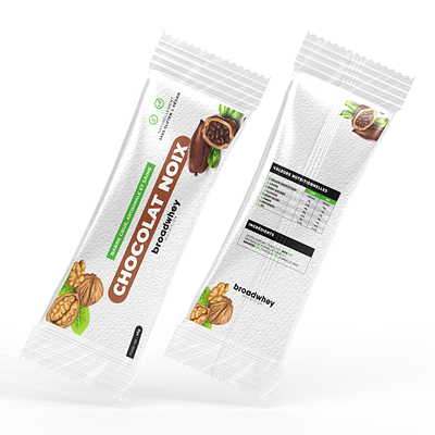 PACKAGING : Broadwhey -  Barres protéinées - Marketing