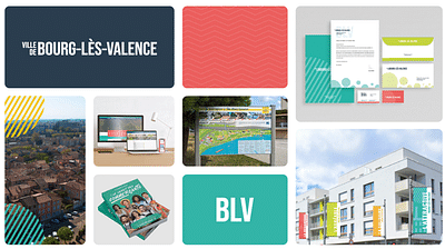 Graphisme - Ville de Bourg-les-Valence - Identité Graphique