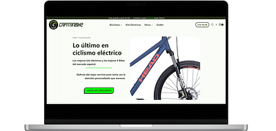 Capitan Bike - Création de site internet