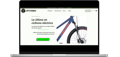 Capitan Bike - Webseitengestaltung