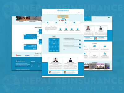 Nepal Reinsurance Company Limited - Website Creation