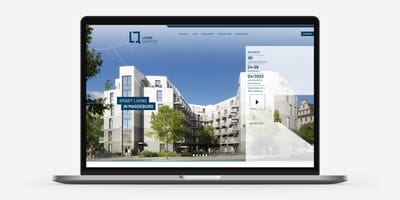 LennéQuartier / Markenentwicklung - Création de site internet
