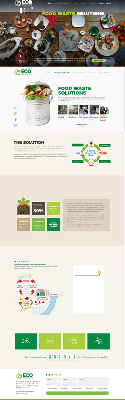 Eco Foodsoft - Website Creation