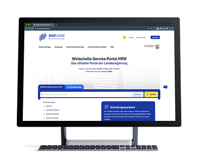 WIRTSCHAFTS-SERVICE-PORTAL.NRW - Software Entwicklung