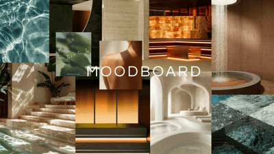 Graphic Design samples done for a Luxury Spa and Well-being Brand - Grafikdesign