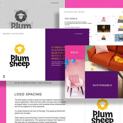 Complete Branding for Plumsheep - Branding & Positionering