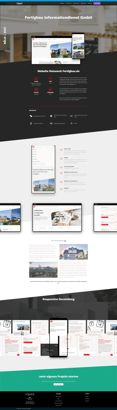 Website Relaunch - Création de site internet