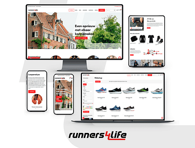 Merkstrategie voor Runners4Life - Website Creatie