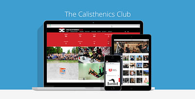 The Calisthenics Club - Website Creatie
