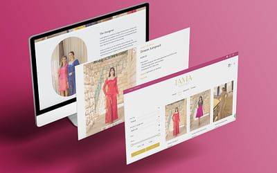 Lama Badawi Couture | Website Creation - Webseitengestaltung