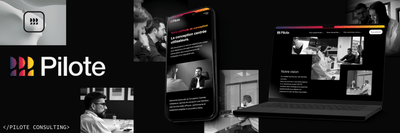 Refonte du site web de Pilote Consulting - Création de site internet
