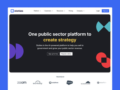 Site for UK GovTech platform - Website Creatie