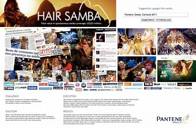 HAIR SAMBA - Publicité