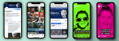 CosmoCaixa 360º: RRSS+Retail+Publicidad+Web - Publicidad