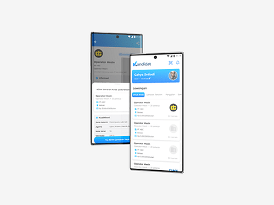 Kandidat Job Portal - Website & Mobile app design - Ergonomy (UX/UI)