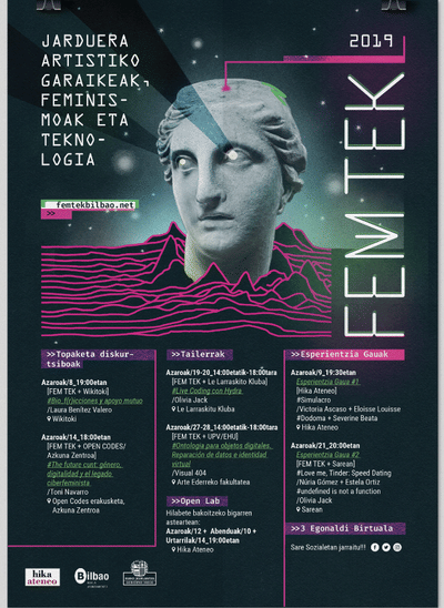 Poster para FEM TEK 2019 - Ontwerp
