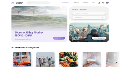 Susble chain - Ergonomie (UX/UI)