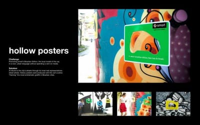 HOLLOW POSTER - Publicité