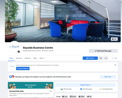 Social Media Management for Serviced/VO Offices - Social Media