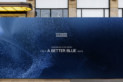 Closed A Better Blue - Markenbildung & Positionierung