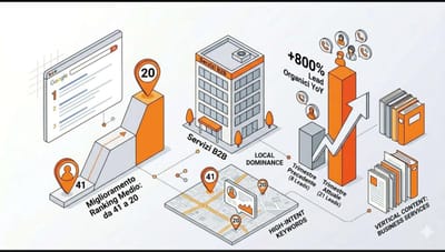 Local SEO: +800% di lead organici - Référencement naturel